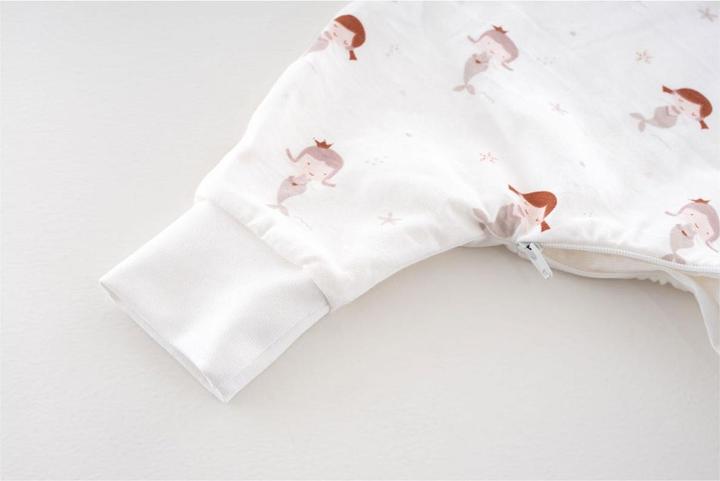 Actual product image Träumeland Baby summer sleeping bag Jumper Mermaid size 104 (104 cm, 0.5 TOG, All-season)