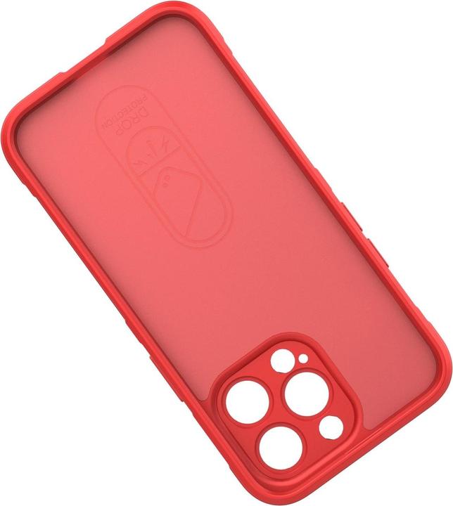 Image du produit Hurtel Magic Shield Case pour iPhone 13 Pro housse souple blindée rouge (Apple iPhone 13 Pro)