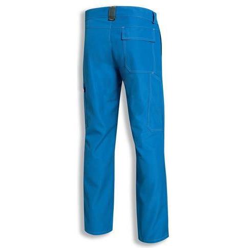 Uvex Safety, Arbeitshose, Arbeitshose uvex perfect acid blau, grau, kornblau 42 (42)