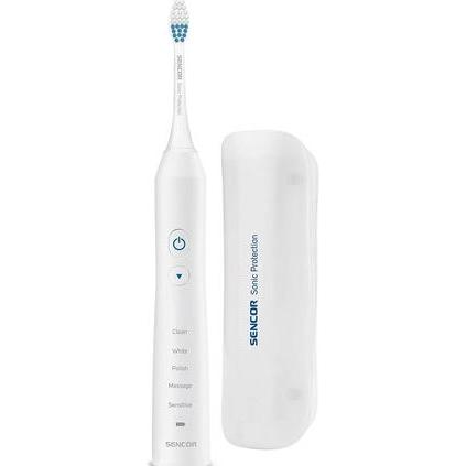 Sencor, Elektrische Zahnbürste, Electric sonic toothbrush SOC 3312WH (Schallzahnbürste)