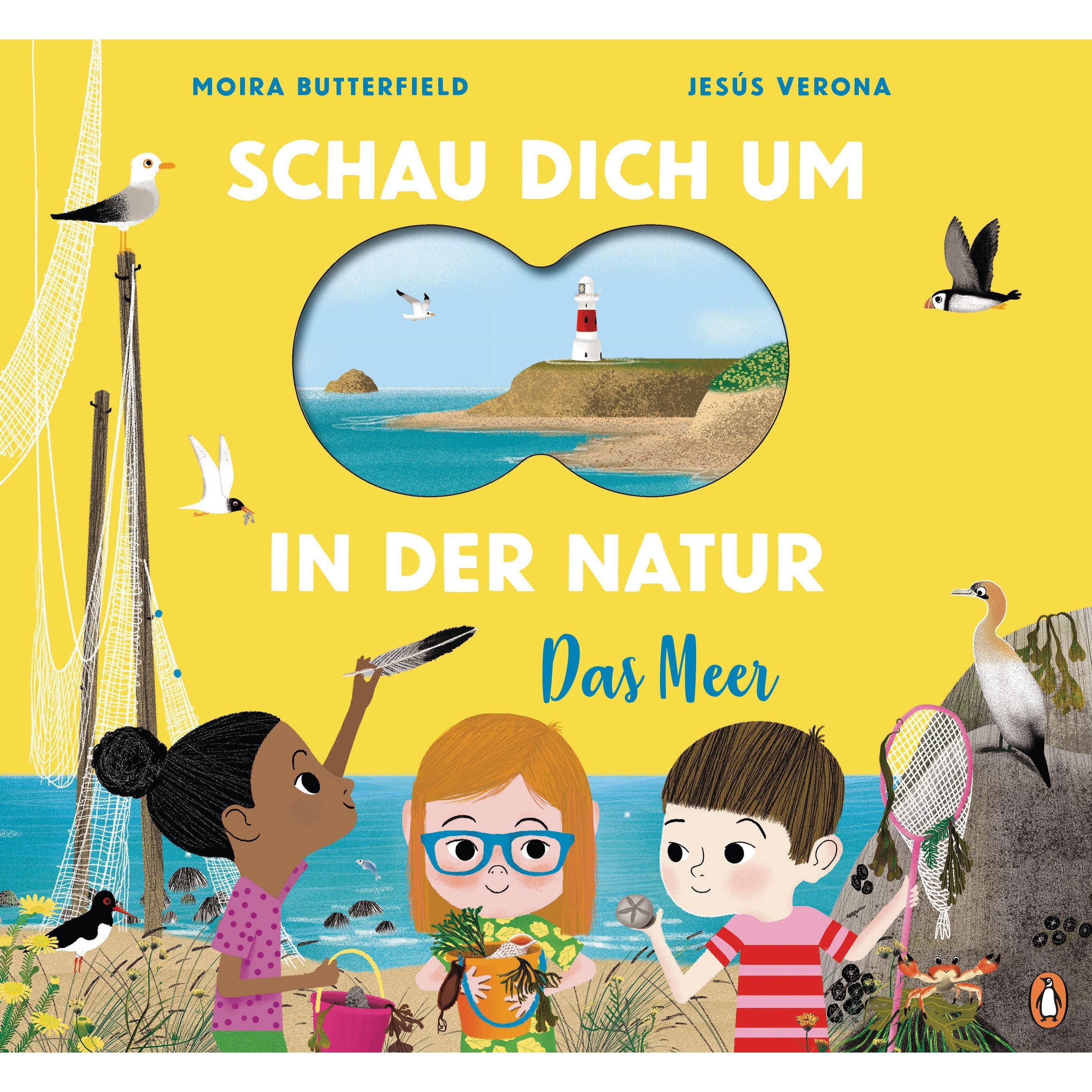Thumbnail - Schau dich um in der Natur - Das Meer, Kinderbücher von Moira Butterfield, J.M. Verona