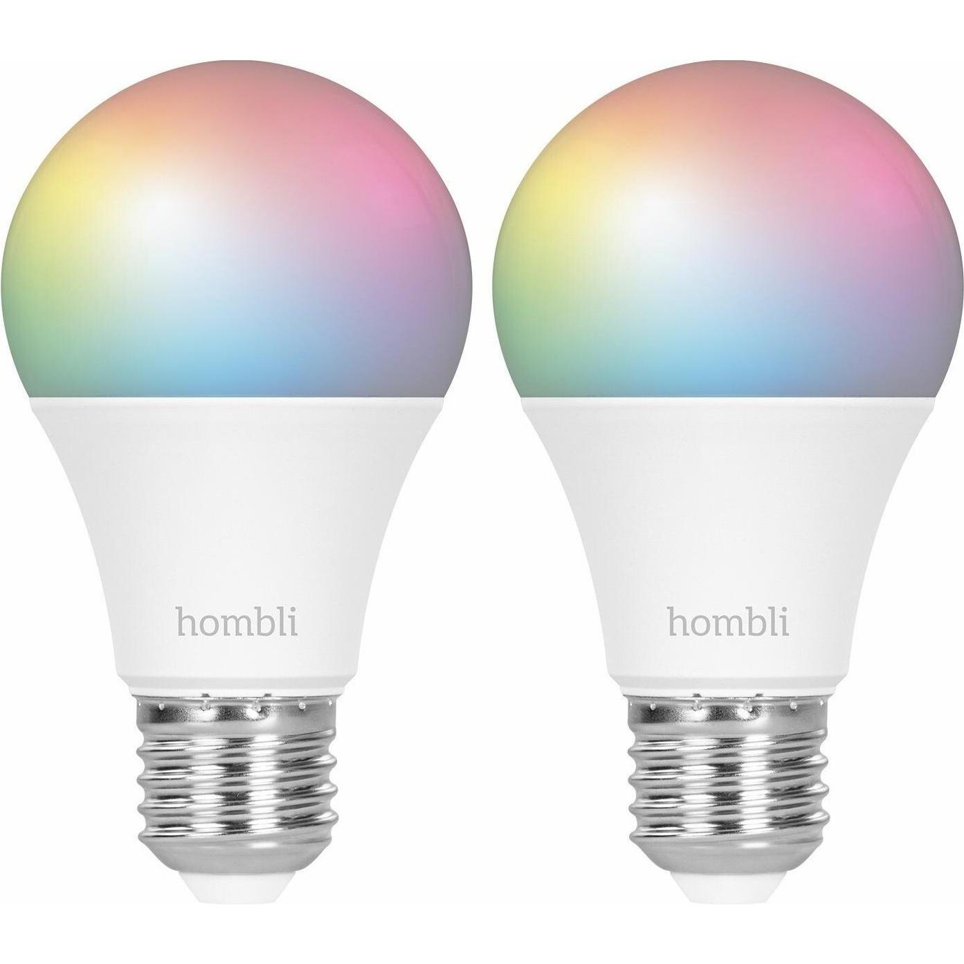 Hombli Bianca Lampadina, Smart Bulb (2X) (E27, 800 Lm, 2X)