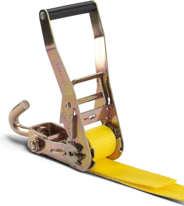 Produktbild Stahlwerk Radsicherung TRS-50 ST 2er Set 3 m x 50 mm 2.250 kg Reifen-Ratschengurt