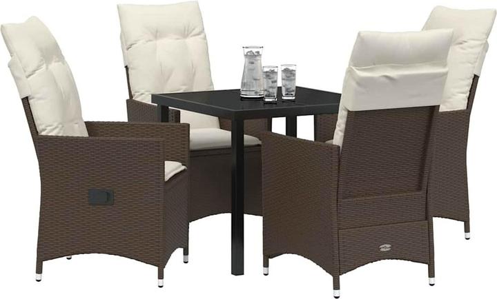Produktbild vidaXL Garten Essgruppe (80 x 80 x 73 cm)