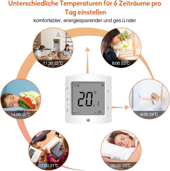 Produktbild Briidea Digitaler Raumthermostat