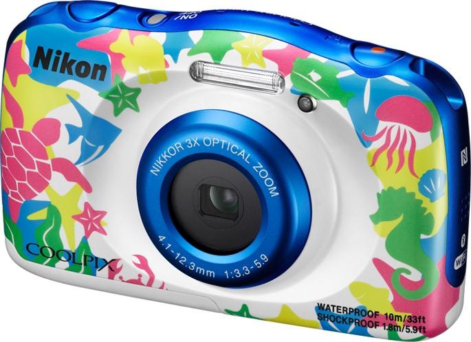 Produktbild Nikon Coolpix W100, Wasserfest bis 10m (13 Mpx, 1/3.2")