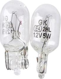 Actual product image Unitec Standard illuminant (W5W)