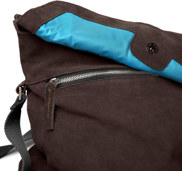 Actual product image Crumpler Bavarian Boomer Camera Sling Horizontal Suede/Brown (Camera shoulder bag)