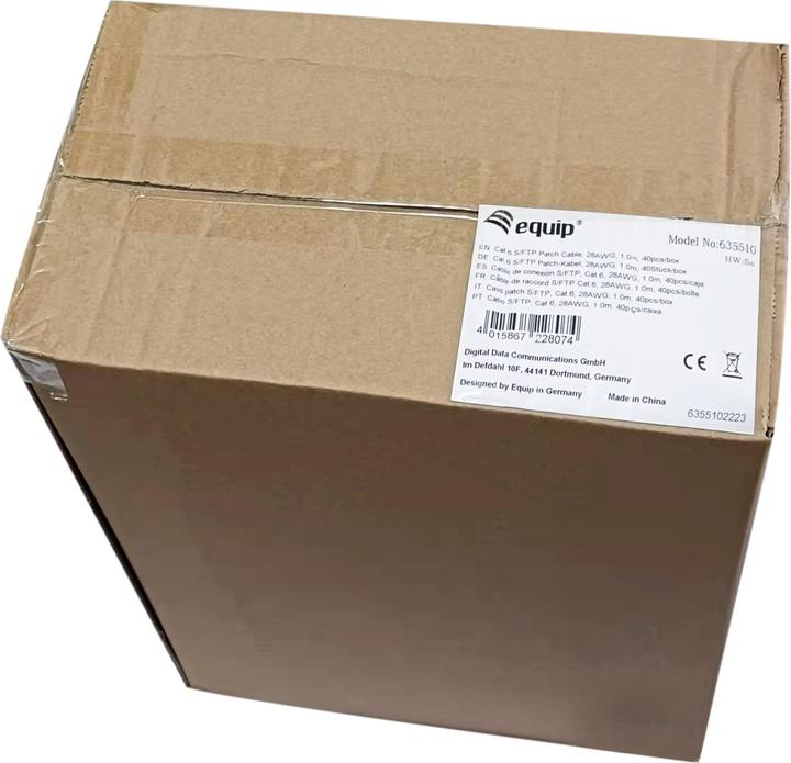 Produktbild equip Patchkabel (S/FTP, CAT6, 1 m)