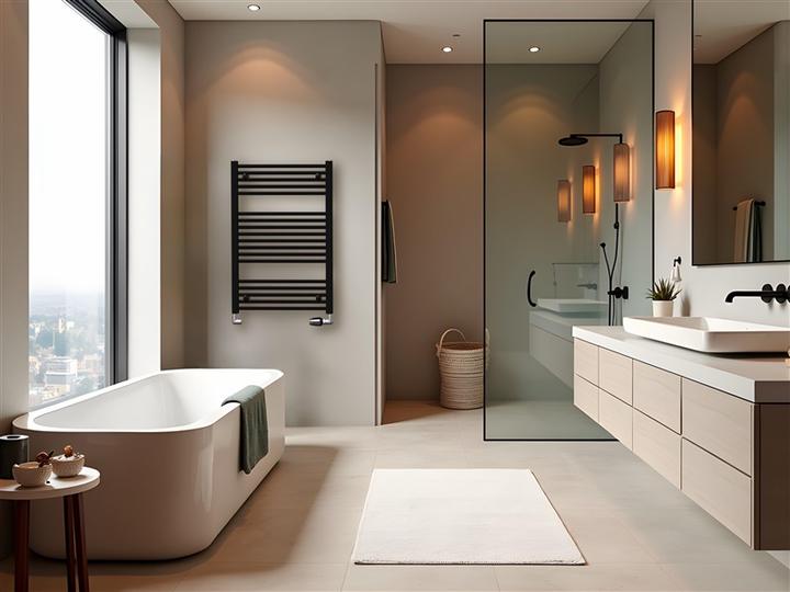 Produktbild Koralux WAT TOW HEAT LINEAR CLASSIC 600X900BLACK