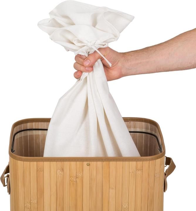 Actual product image tectake Laundry basket (72 l)