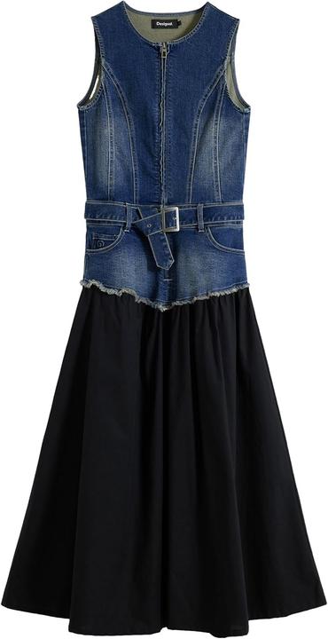 Produktbild Desigual Poplin-Vest Denim Medium Wash (S)