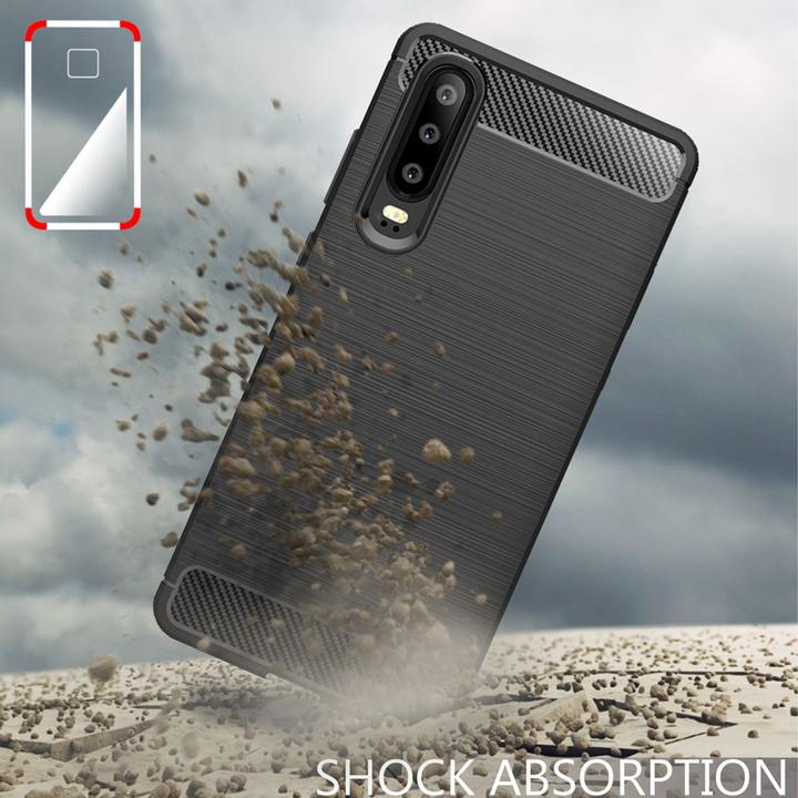 Produktbild Nalia Handy Hülle für Huawei P30, Ultra Slim Silikon Case Cover Schutzhülle Etui (Huawei P30)