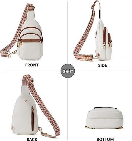 Produktbild Only-Bags.Store Gürteltasche, Umhängetasche, Brusttasche, Leder-Umhängetasche, kleine Umhängetasche