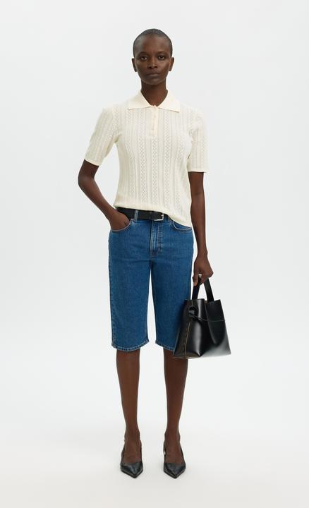 Produktbild Selected Baumwoll Polohemd aus Strick (L)