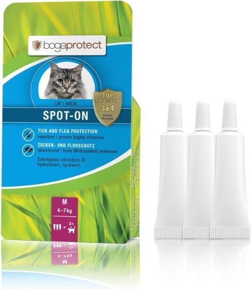 Immagine prodotto Bogar gocce antiparassitarie bogaprotect spot-on cat M (Gatto, 3.60 ml)