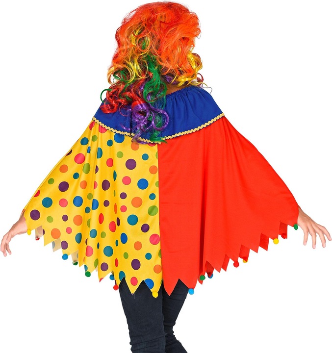 Produktbild Widmann CLOWN (Poncho), One Size Fits Most Children