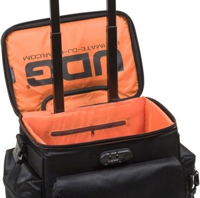 Actual product image UDG Ultimate SlingBag Trolley Set DeLuxe, inside Orange