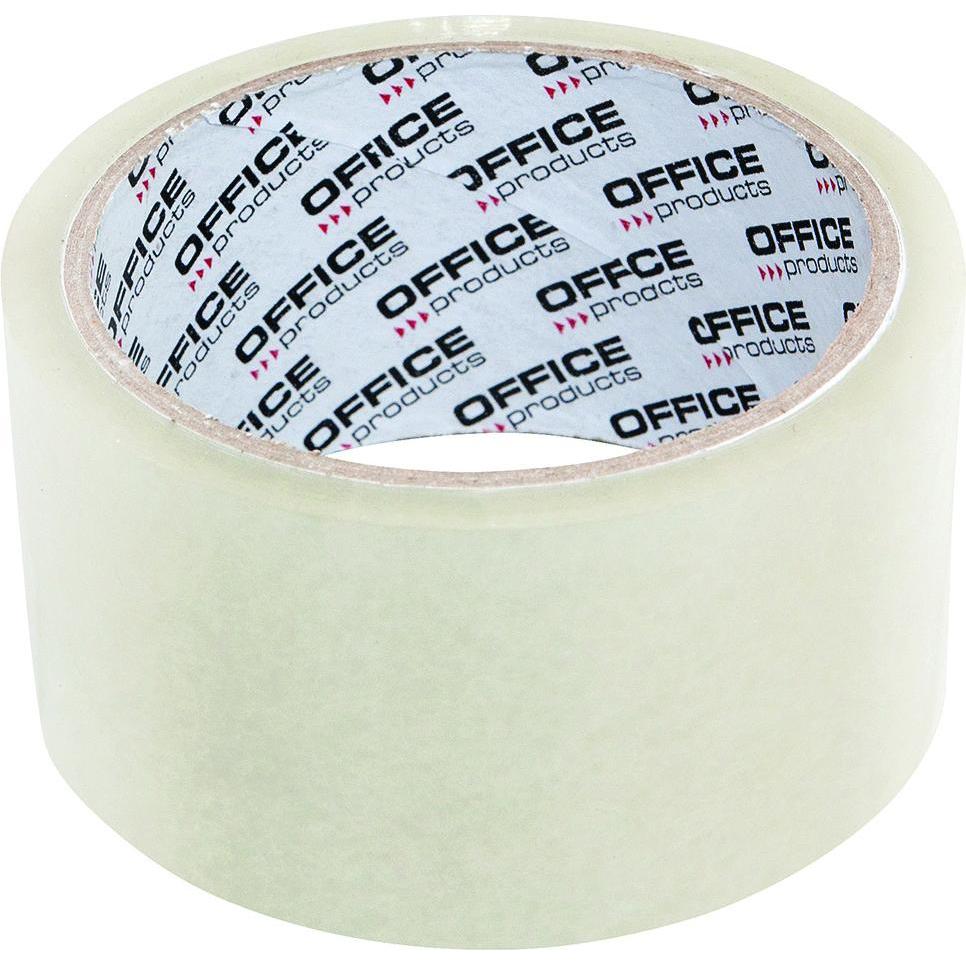 Office Products, Nastro adesivo, Nastri da imballaggio, hot melt, 48 mm, 50 y, 45 micron, trasparenti (48 mm)