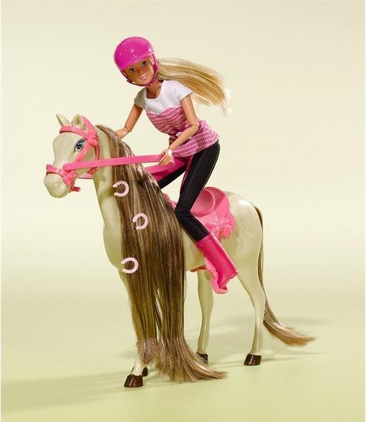 Produktbild Simba Steffi mit Pferd im Jockey-Outfit