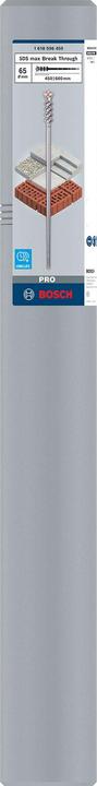 Produktbild Bosch Professional Zubehör PRO SDS max-9 Break Through Bohrer, 65 x 450 x 600 mm (65 mm)