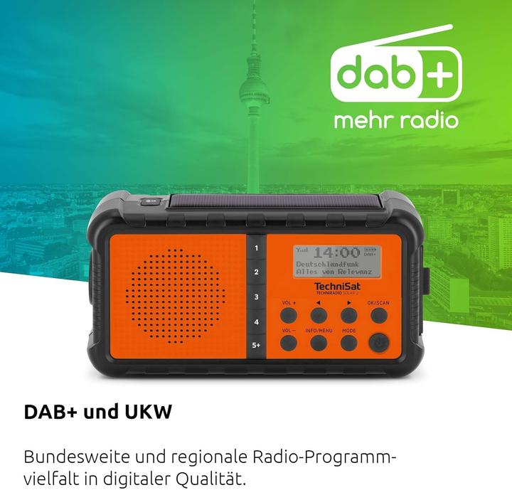 Produktbild TechniSat TechniRadio Solar 2 (DAB+, FM)