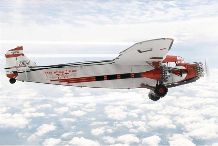 Actual product image Metal Earth Ford trimotor