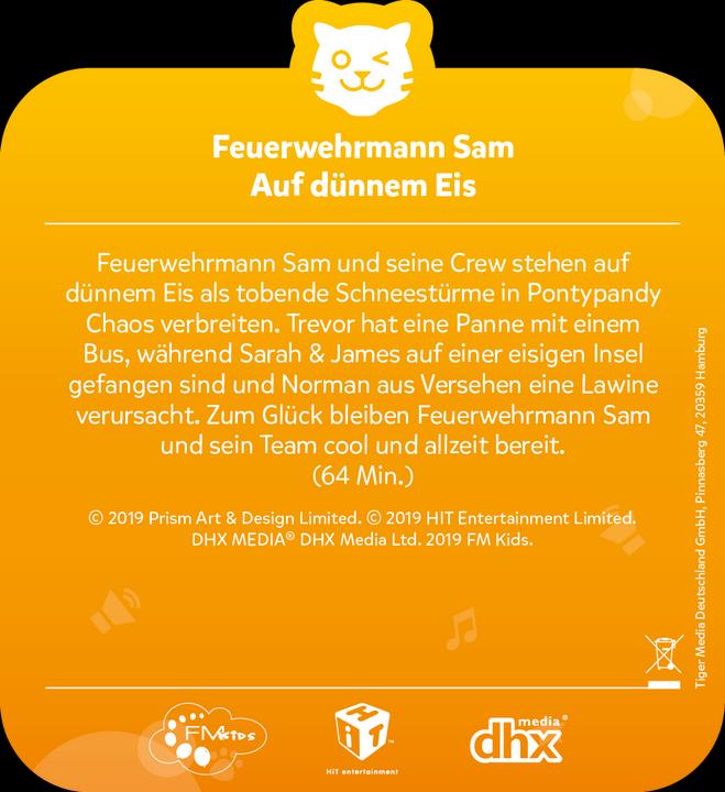 Image du produit Tigermedia Sam, pompier de Tigercard, sur de la glace fine (Allemand)