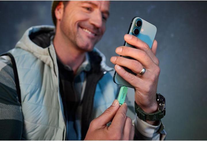 Immagine prodotto SANDISK Phone Drive USB-C Seafoam Green 256GB (256 GB, USB-C)