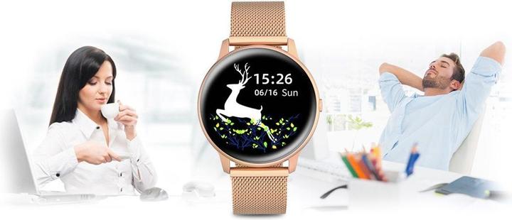 Immagine prodotto Gino Rossi Smartwatch SW015-4 Różowe złoto (SW015-4) (45 mm)