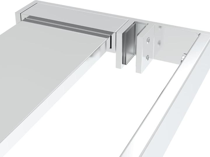 Produktbild vidaXL Duschwand (100 cm, 100 cm, 195 cm)