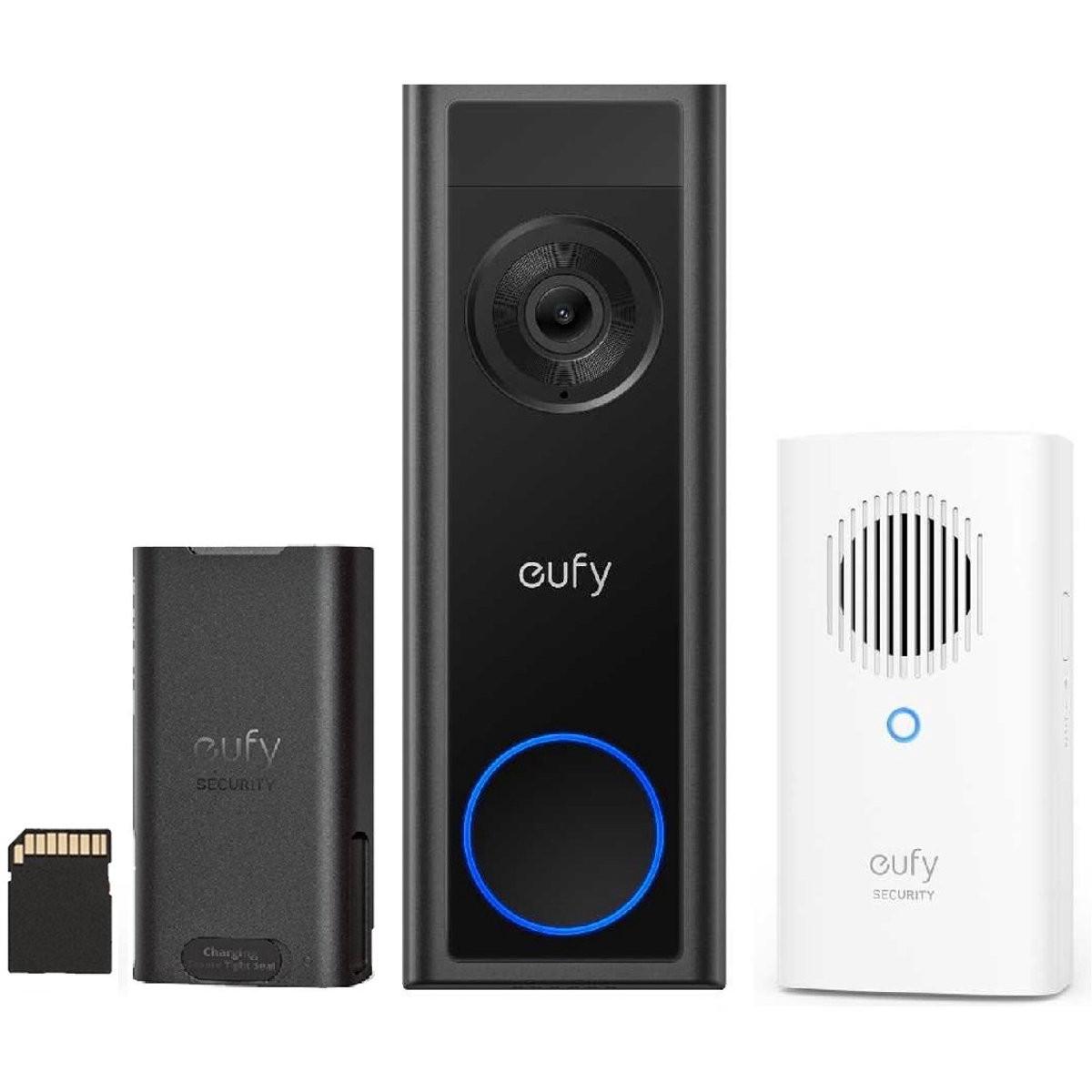 eufy, Campanello + Citofono, Video Doorbell C31 + Chime - Voordeelbundel