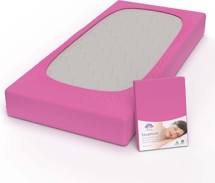 Image du produit Lotus Bettwaren Drap-housse en jersey Souplesse (140 x 200 cm)