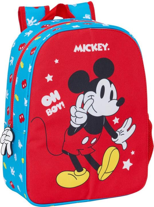 Actual product image Mickey Mouse Club House School backpack Mickey Mouse Clubhouse Fantastic Blue Red 26 x 34 x 11 cm