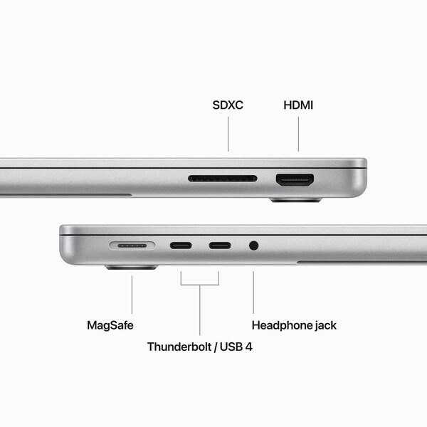 Produktbild Apple MacBook Pro - Late 2023 (14", M3, 16 GB, 512 GB, DE)