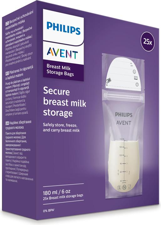 Immagine prodotto Philips Avent Sacchetti per la conservazione del latte materno pre-sterilizzato