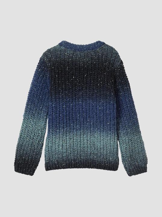 Actual product image s.Oliver Strickpullover Grobstrick-Pullover mit Farbverlauf (140)
