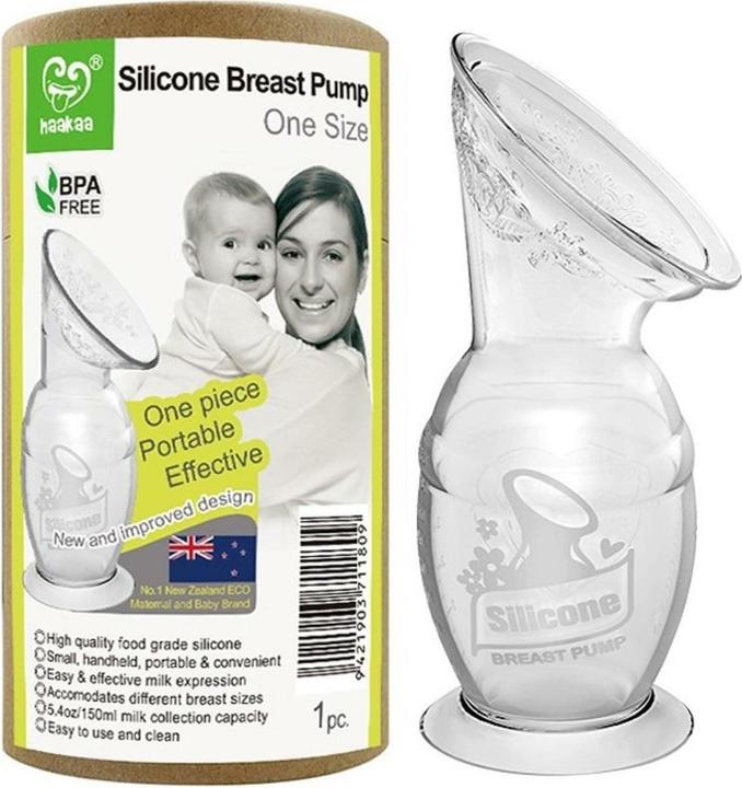 Productafbeelding Haakaa Borstkolf 100 ml met zuigvoet