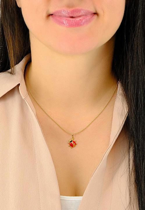 Image du produit Muau Coccinelle porte-bonheur (Or jaune 750/18K)