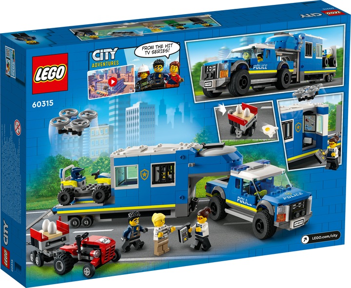 Produktbild LEGO Mobile Polizei-Einsatzzentrale (60315, LEGO City)