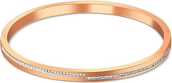 Produktbild JVD Solid bronze bracelet with zircons SSSB0055XI8RO - Dimension: 6.4 x 5.3 cm (925 Silber)