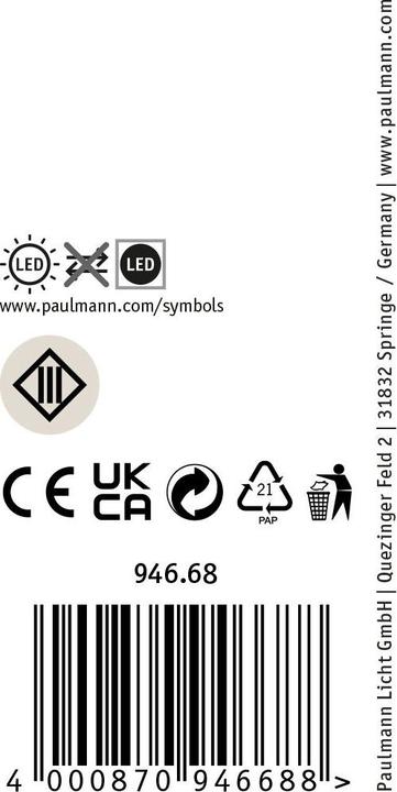 Produktbild Paulmann Ito (510 lm, IP67)