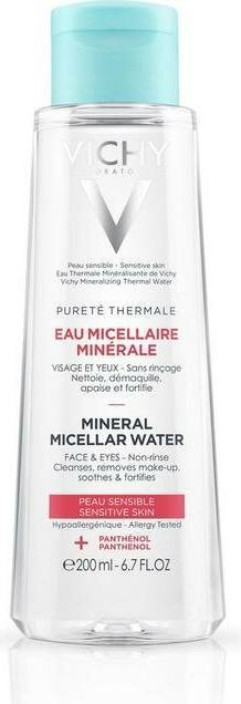 Actual product image Vichy Pureté Thermale Minéral Micellar Fluid (Micelle water, 200 ml)