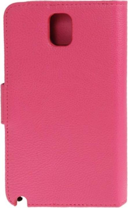 Produktbild König Design Schutzhülle (Flip Quer) für Handy Samsung Galaxy Note 3 N9000 pink (Samsung Galaxy Note 3 N9000)