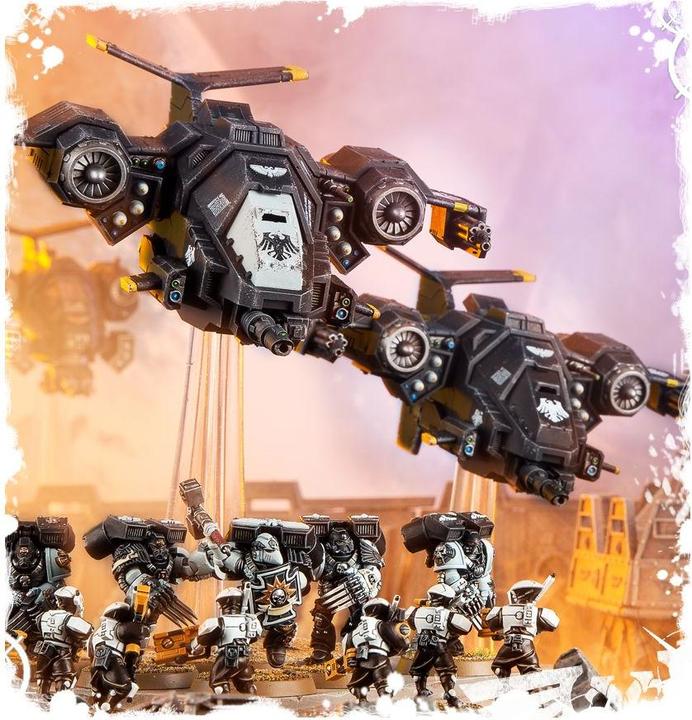 Actual product image Games Workshop Warhammer 40,000 - Space Marine Stormhawk Interceptor (Plastic)
