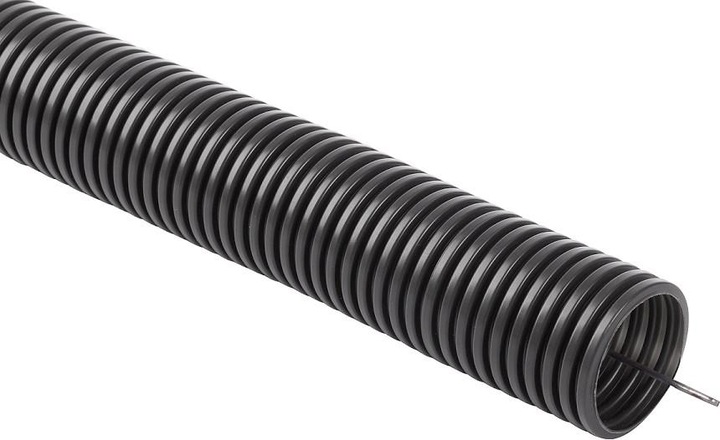 Produktbild NoName Gewelltes flexibles Installationsrohr PVC UV 320N Rohr mit Fernbedienung 50/43 25m (2500 cm)