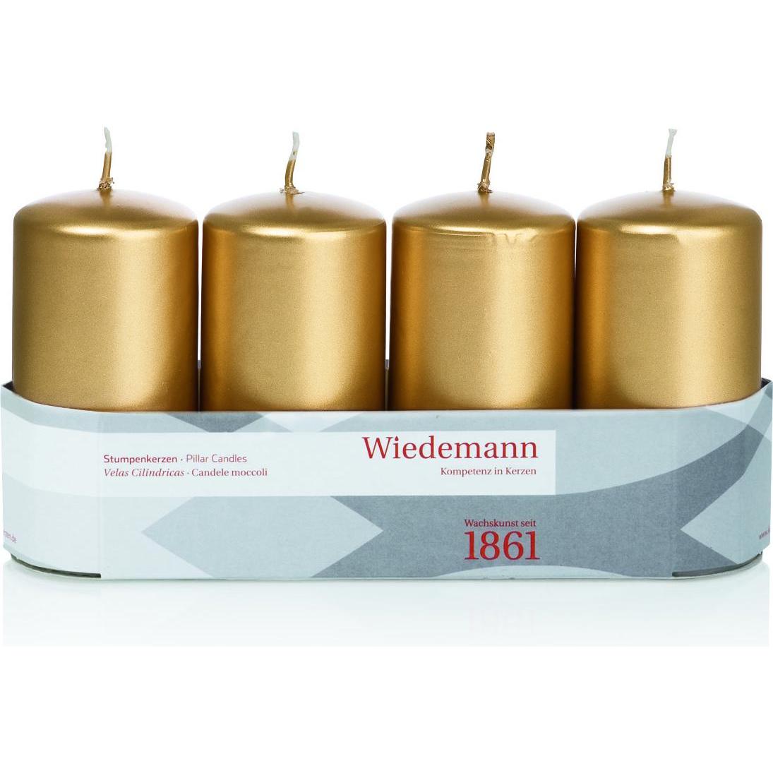 Wiedemann, Kerzen, Zylinderkerzen (4 Stk.)