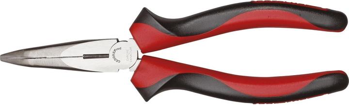 Actual product image Gedore Red red R28512200 Flat round nose pliers angled 45° 200 mm 2K-handle (200 mm)
