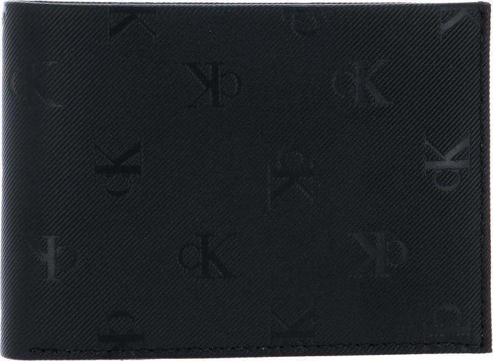 Actual product image Calvin Klein CKJ Monogram Soft Bifold AOP