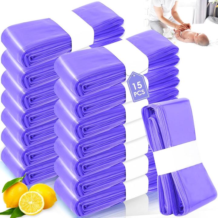 Produktbild Cinnani 15-teiliges Windeleimer Nachfüllfolien-Set